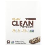 Clean Protein Bar, шоколадная крошка, 12 батончиков, 50 г (1,76 унции) — Ready