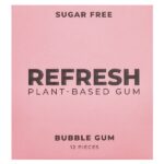 Жевательная резинка на растительной основе, 12 шт. — Refresh Gum