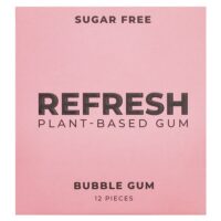 Жевательная резинка на растительной основе, 12 шт. — Refresh Gum