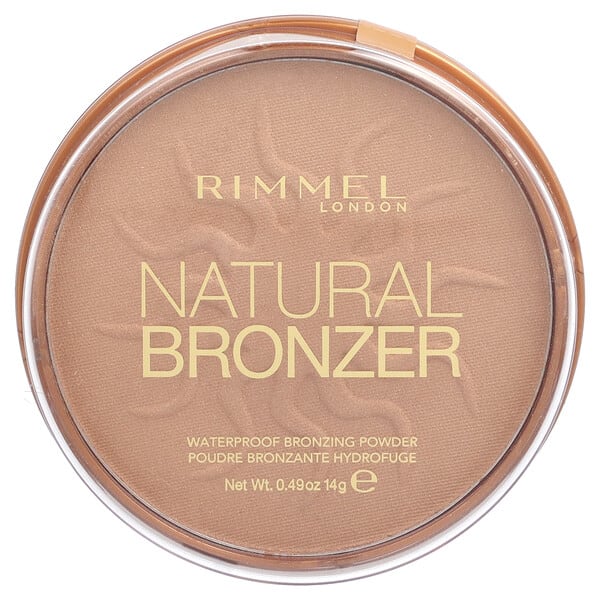 rim17304_v_3.jpg Natural Bronzer, водостойкая бронзирующая пудра, 027 Sun Dance, 14 г (0,49 унции) — Rimmel London