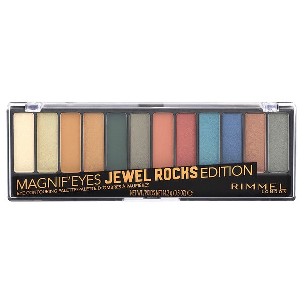 rim18249_v_3.jpg Magnif'Eyes, палитра для контурирования глаз, оттенок 009 Jewell Rocks, 14,2 г (0,5 унции) — Rimmel London