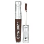 Stay Glossy, блеск для губ, 435 Cocoa Kiss, 5,5 мл (0,18 жидк. унц.) — Rimmel London
