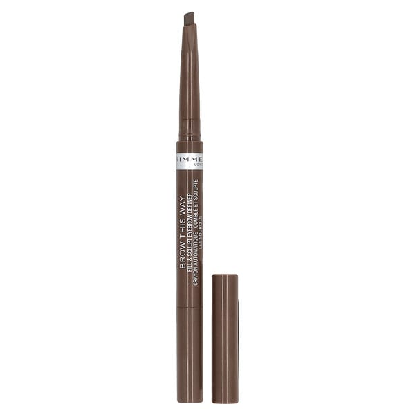 rim42235_v_3.jpg Brow This Way, средство для бровей Fill & Sculpt, коричневый, 0,25 г (0,008 унции) — Rimmel London