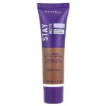 Stay Matte, Full Coverage Mattifying Foundation, 504 Deep Mocha, 1 fl oz (30 ml) — Rimmel London