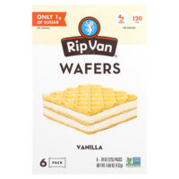 вафли, с ванильным вкусом, 6 пакетиков по 22 г (0,78 унции) — Rip Van Wafels