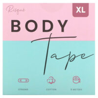тейп для тела, размер XL, черный, 1 рулон, 5 метров — Risque