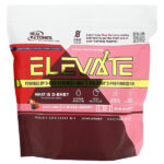 Elevate, ягодный коктейль с кофеином, 30 пакетиков смеси для приготовления напитка, 12,2 г (0,43 унции) каждый — Real Ketones