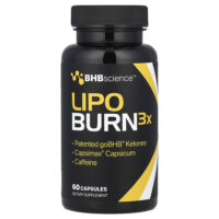 Lipo Burn3X`` 60 капсул — Real Ketones