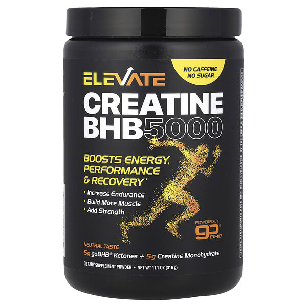 rkt53036_v_8.jpg Elevate, креатин BHB 5000, нейтральный, 316 г (11,1 унции) — Real Ketones
