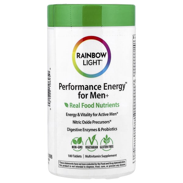 rlt10695_v_55.jpg Performance Energy™, для мужчин, 180 таблеток — Rainbow Light