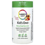 Kid's One® +, для детей от 1 года, фруктовый пунш, 90 таблеток — Rainbow Light