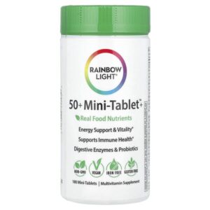 50+ Mini-Tablet™ +, 180 мини-таблеток — Rainbow Light