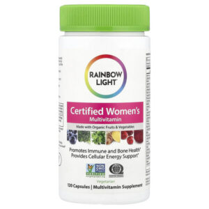 Сертифицированный Women's Multivitamin, 120 вегетарианских капсул — Rainbow Light