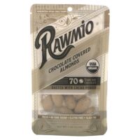 Миндаль в шоколаде, 70% темный необработанный шоколад, 56,7 г (2 унции) — Rawmio