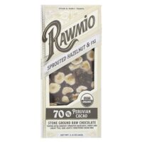 Пророщенный фундук и кора инжира, 70% перуанского какао, 60 г (2,12 унции) — Rawmio