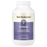 экстракт чаги в порошке, 300 капсул — Real Mushrooms