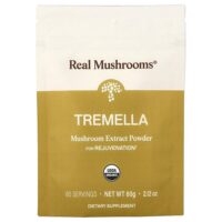 Tremella, органический экстракт грибов в порошке, 60 г (2,12 унции) — Real Mushrooms