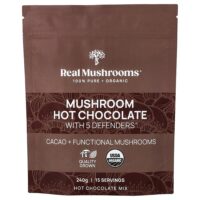 горячий шоколад с грибами и 5 Defenders®, 240 г — Real Mushrooms