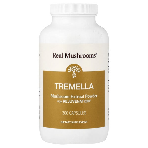 rms06845_v_24.jpg Tremella, порошок экстракта грибов, 300 капсул — Real Mushrooms