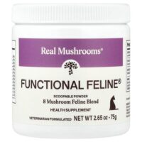 Functional Feline, для кошек, 75 г (2,65 унции) — Real Mushrooms