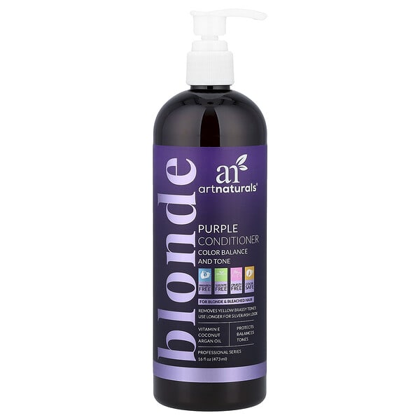 rna02477_v_58.jpg кондиционер для волос Blonde Purple, баланс цвета, 473 мл (16 жидк. унций) — artnaturals