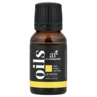 чистое и натуральное эфирное масло, лимон, 15 мл (0,50 жидк. унции) — artnaturals