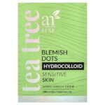 Luxe, Hydrocolloid Blemish Dots, чайное дерево, для чувствительной кожи, 144 патча — artnaturals