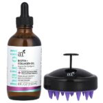 Набор для роста волос, биотин + коллагеновое масло, набор из 2 предметов — artnaturals