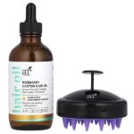 Набор для роста волос, розмарин + касторовое масло, 2 шт. — artnaturals