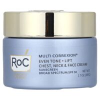 Multi Correxion®, Even Tone + Lift, крем для груди, шеи и лица, SPF 30, 48 г (1,7 унции) — RoC