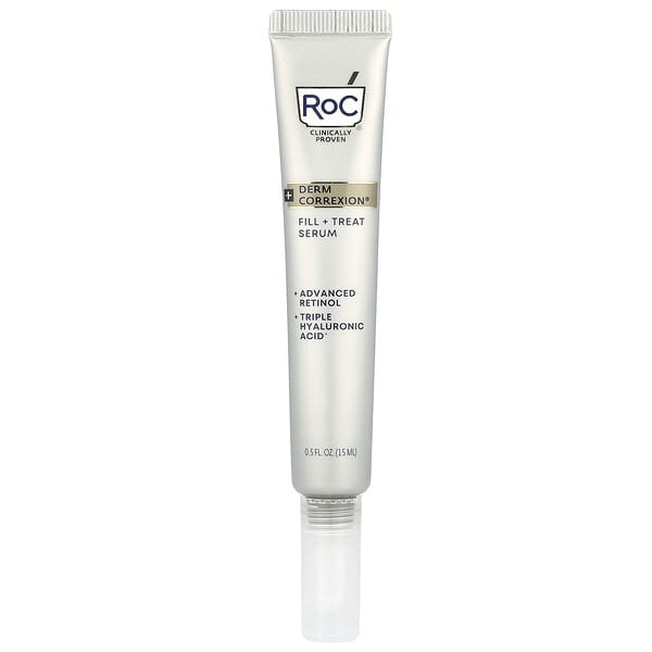 roc21207_v_31.jpg Derm Correxion®, сыворотка Fill + Treat, улучшенный ретинол и тройная гиалуроновая кислота, 15 мл (0,5 жидк. Унции) — RoC