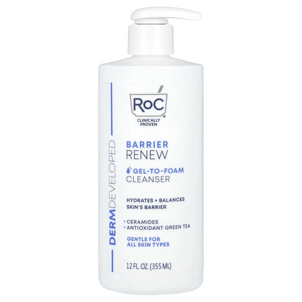 roc21333_v_8.jpg Barrier Renew, гель-пенка для умывания, 355 мл (12 жидк. унц.) — RoC