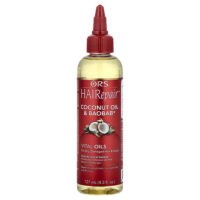 HAIRepair™, кокосовое масло и масла баобаба, для сухих, поврежденных волос и кожи головы, 127 мл (4,3 жидк. унции) — ORS