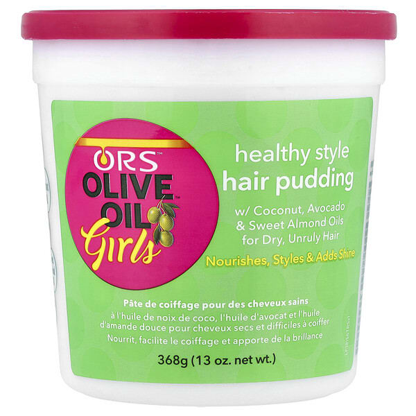rso19156_v_10.jpg Olive Oil™ Girls, пудинг для здоровых волос, 368 г (13 унций) — ORS
