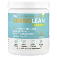 AminoLean®, Energy, ананас и кокос, 225 г (7,94 унции) — RSP Nutrition
