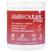 AminoLean® Max, предтренировочный комплекс, со вкусом клубничного лимонада, 279 г (9,85 унции) — RSP Nutrition