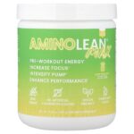 AminoLean® Max, предтренировочный комплекс для выработки энергии, со вкусом ананаса Мауи, 290 г (10,21 унции) — RSP Nutrition