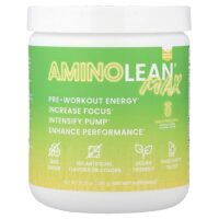 AminoLean® Max, предтренировочный комплекс для выработки энергии, со вкусом ананаса Мауи, 290 г (10,21 унции) — RSP Nutrition