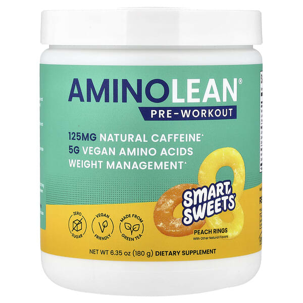 rsp50844_v_8.jpg предтренировочная добавка Amino Lean®, со вкусом персика, 180 г (6,35 унции) — RSP Nutrition