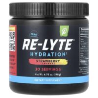 Re-Lyte®, увлажнение, клубничный лимонад, 190 г (6,70 унции) — Redmond