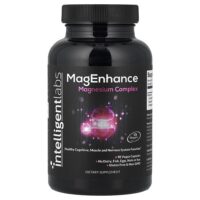 MagEnhance, комплекс магния, 90 веганских капсул — Intelligent Labs