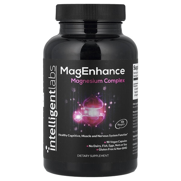 rtd43150_v_8.jpg MagEnhance, комплекс магния, 90 веганских капсул — Intelligent Labs