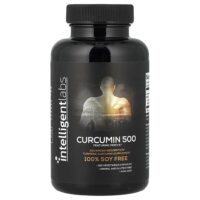 Curcumin 500, 120 вегетарианских капсул — Intelligent Labs