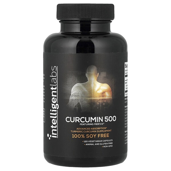 rtd43158_v_17.jpg Curcumin 500, 120 вегетарианских капсул — Intelligent Labs