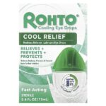 Rohto, Охлаждающие капли для глаз, успокаивающее, 13 мл (0,4 жидк. Унции) — изображение 2