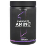 Energized Amino, аминокислоты, со вкусом винограда, 270 г (9,52 унции) — Rule One Proteins