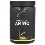 Energized Amino, аминокислоты, ананас и маракуйя, 270 г (9,52 унции) — Rule One Proteins