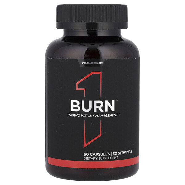 rul00358_v_8.jpg Burn™, Thermo Weight Management, 60 капсул — Rule One Proteins