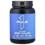 Clear Isolate™, голубая малина, 689 г (1,52 фунта) — Rule One Proteins