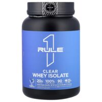 Clear Isolate™, голубая малина, 689 г (1,52 фунта) — Rule One Proteins
